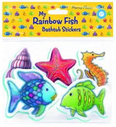 Rainbow Fish Bathtub Stickers