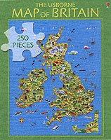 The Usborne Map Of Britain Jigsaw