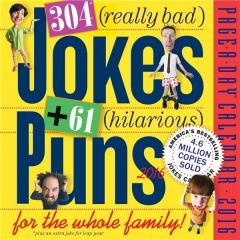 Calendar de birou 2016 - 304 Really Bad Jokes + 61 Hilarious Puns