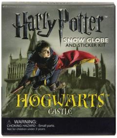 Harry Potter Hogwarts Castle Snow Globe and Sticker Kit