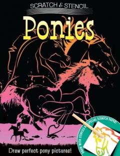 Scratch & Stencil - Ponies Running Press
