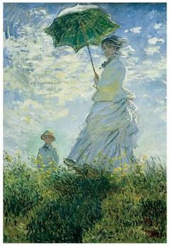 Magnet Woman With Parasol - Claude Monet