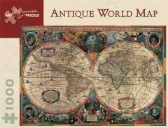 Antique World Map Jigsaw Puzzle
