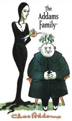 The Addams Family: Morticia & Uncle Fester Notepad