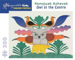 Puzzle - Owl at the Center - Kenojuak Ashevak