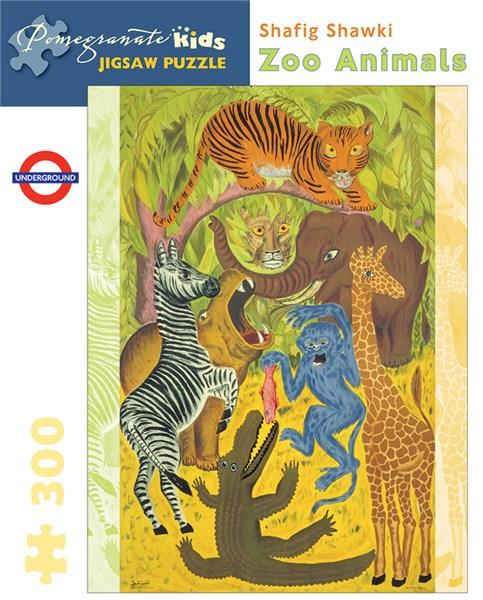 jigsaw puzzle zoo animals shafig shawki 300 piece