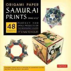 Origami Paper Samurai Prints Small 6 3/4 Tuttle Publishing