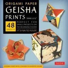 Origami Paper Geisha Prints Small Tuttle Publishing
