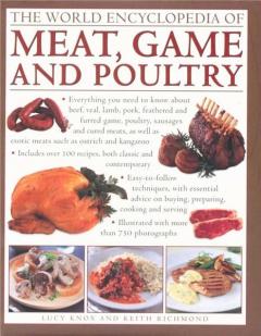 Coperta cărții The World Encyclopedia of Meat, Game and Poultry
