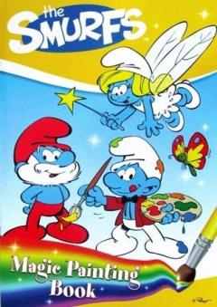 Carte de colorat Magica Strumfii