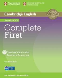 Complete First - Teacher's Book with Teacher's Resources CD-ROM