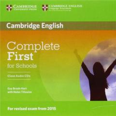  Complete First for Schools - Class Audio CDs (2)