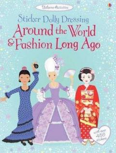 Sticker Dolly Dressing - Around the World and Fashion Long Ago