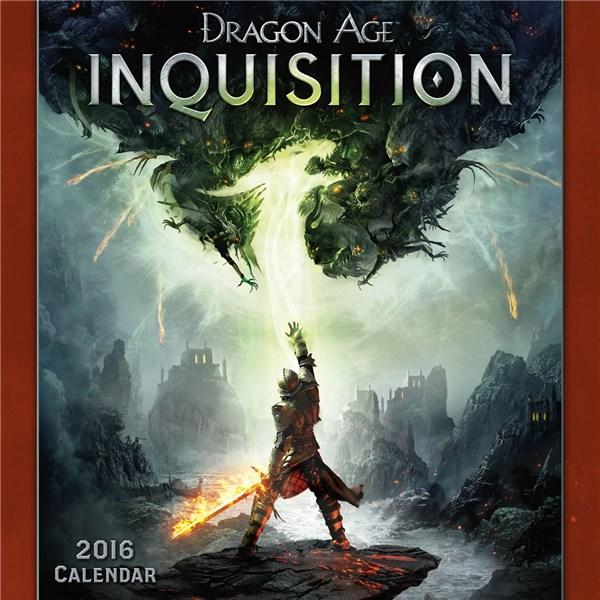 Dragon Age 2016 Inquisition Calendar Bioware