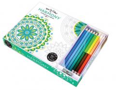 Vive le Color! Harmony Coloring Book and Pencils