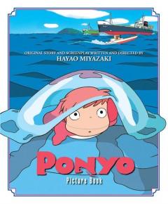 Ponyo on the Cliff Picture Book