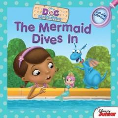 Doc McStuffins the Mermaid Dives in: Includes Stickers!