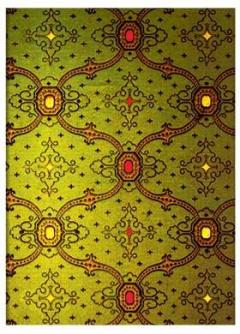 Paperblanks French Ornate. Vert Micro