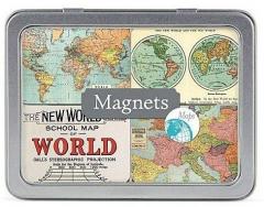 Fridge Magnets Vintage Maps - mai multe modele