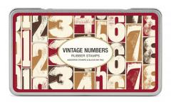 Cavallini Rubber Stamps Vintage Numbers