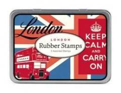 Rubber stamps in Tin - London