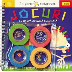 Jocuri cu banda adeziva colorata
