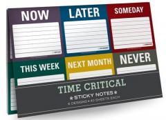 Time Critical Sticky Note Packet