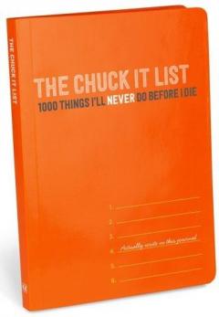 Speciality Journal: Chuck it list