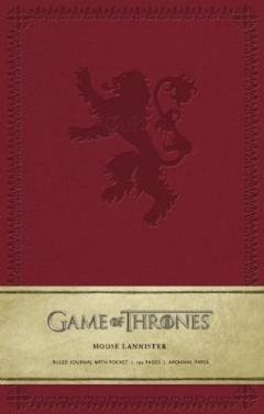 Game of Thrones Ruled Journal - House of Lannister