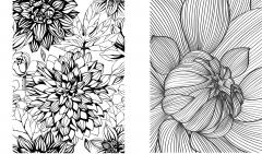 The Flowers & Nature Colouring Book