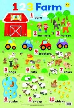 Counting on the Farm Wall Chart 