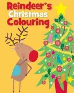 Christmas Colouring Rudolph