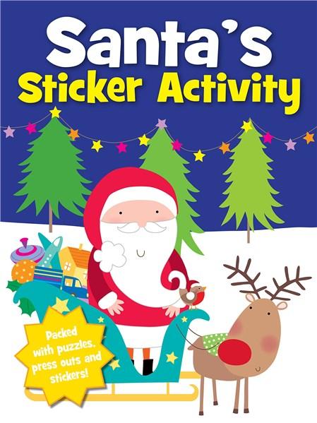 Santa&#039;s Sticker Activity