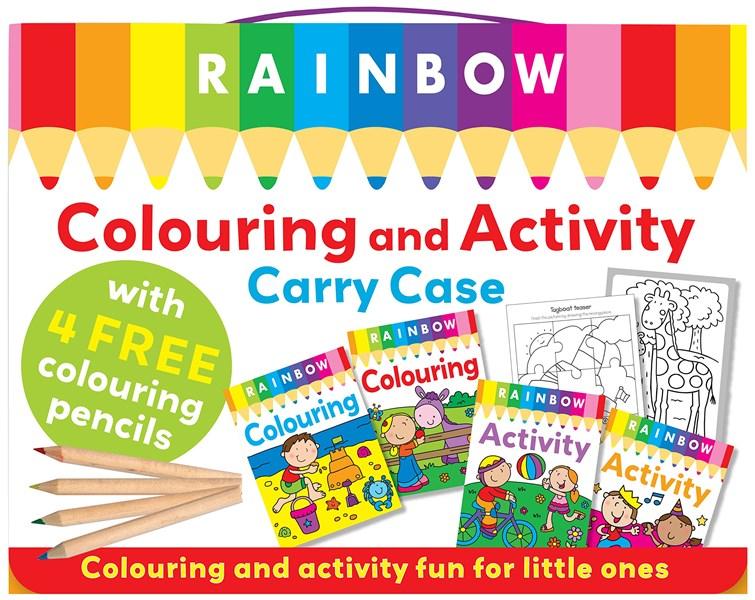Rainbow Colouring Carry Case