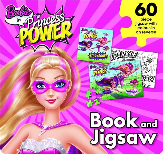 Barbie Princess Power Book &amp; Jigsaw 