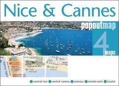 Nice & Cannes Popout Map