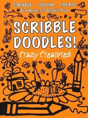 Scribble Doodles Crazy Creatures
