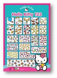 Hello Kitty Wall Chart 123 Daisy Bostock