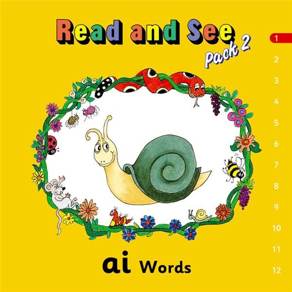 Jolly Phonics Read and See, Pack 2 (12 Titles)