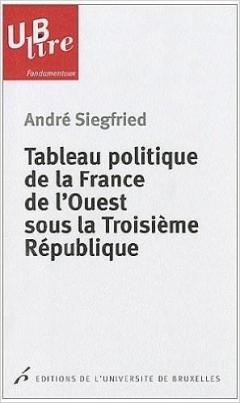 Tableau politique de la France de l'Ouest sous la Troisieme Republique