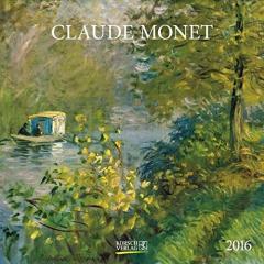 Calendar Claude Monet 2016