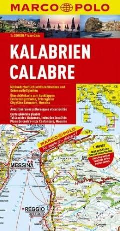 Coperta cărții Calabria Marco Polo Map