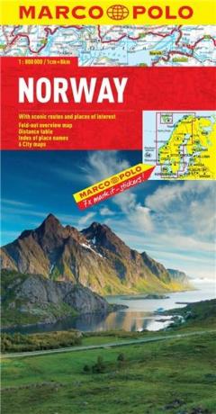 Norway Marco Polo Map
