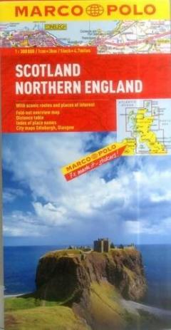 Scotland / Northern England Marco Polo Map