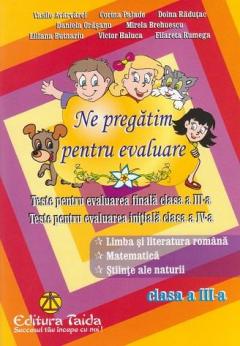 Coperta cărții Ne pregatim pentru evaluare - Cls. a III-a