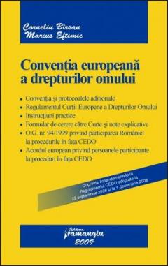 Conventia europeana a drepturilor omului