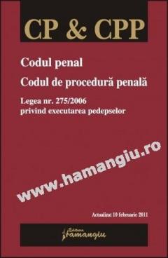 Codul Penal. Codul de procedura penala.