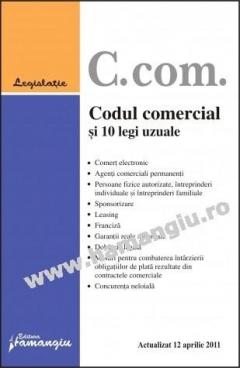 Codul comercial si 10 legi uzuale