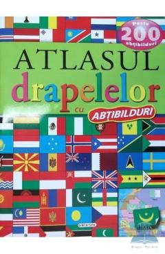 Atlasul drapelelor cu abtibilduri 