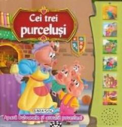 Cei trei purcelusi - Apasa butoanele si asculta povestea! 